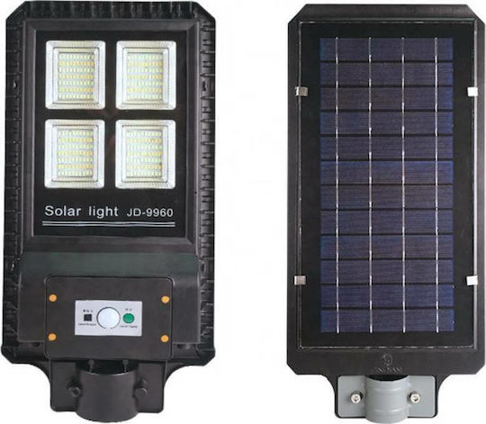 Factory Ηλιακό Φωτιστικό Δρόμου 60W 1400lm Ψυχρό Λευκό 6500K με Φωτοκύτταρο και Τηλεχειριστήριο IP65 55x54x41εκ.