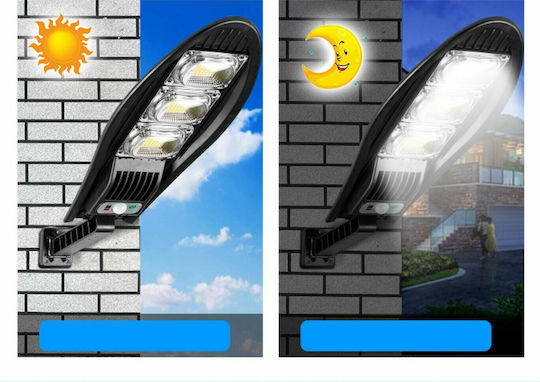 Apollo W778B Ηλιακό Φωτιστικό Δρόμου 60W 1400lm Ψυχρό Λευκό 5200K με Αισθητήρα Κίνησης, Φωτοκύτταρο και Τηλεχειριστήριο IP65