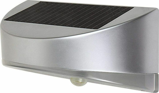 Lutec Bread Wall Mounted Solar Light 1.2W 100lm Natural White 4000K with Motion Sensor and Photocell IP44 11.4cmx12.4cmx22cmcm