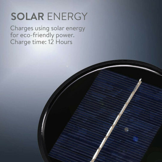 Navaris Solar Light Floor Column Natural White 4000K with Photocell IP44 15.4cmx8.9cmx65.3cmcm