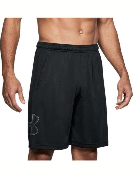 Tech Graphic Men's Athletic Shorts Black