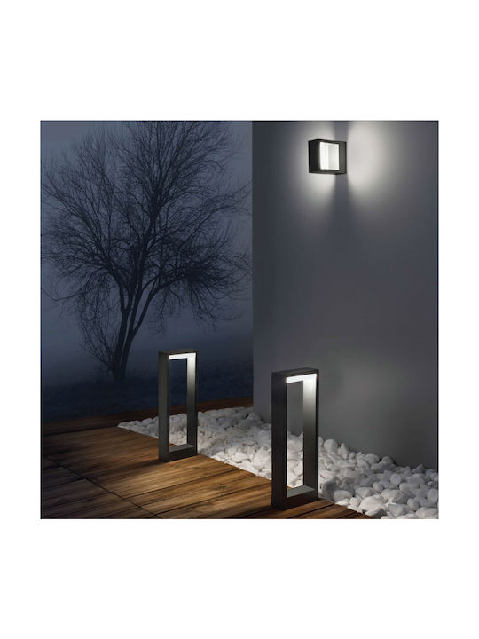 SoleLuce Outdoor Floor Lamp Small Post IP54 Black