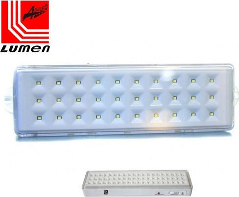 Adeleq LED Backup Emergency Light with Battery Powered and Photocell 1pcs