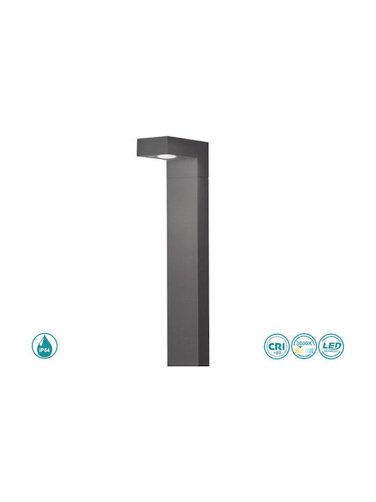 SoleLuce Outdoor Floor Lamp Small Post Exterior IP54 Black