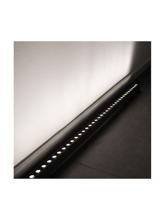 SoleLuce Außenstehlampe Wall Washer 300W IP67 Silber
