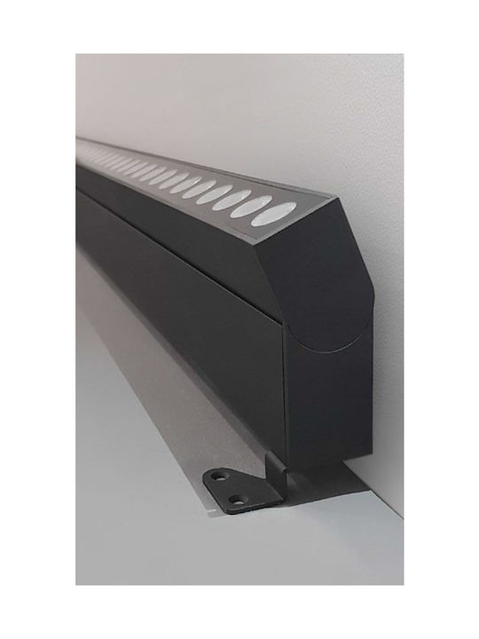SoleLuce Außenstehlampe Wall Washer 300W IP67 Schwarze