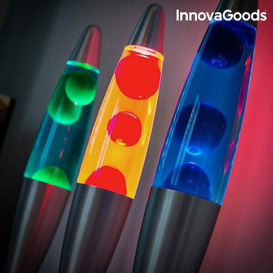 InnovaGoods Lustră Decorativă Lampă de lavă Verde
