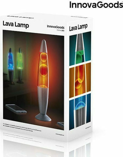 InnovaGoods Διακοσμητικό Φωτιστικό Lava Lamp 8.5x34εκ.