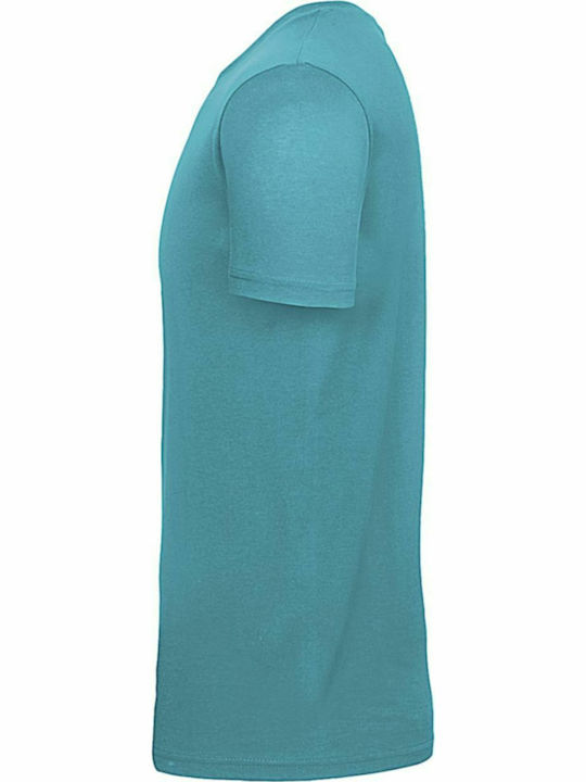 B&C E150 Werbe-T-Shirt Real Turquoise