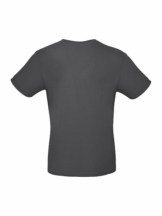B&C E150 Ανδρικό Διαφημιστικό T-shirt Κοντομάνικο Dark Grey B&C E150 Ανδρικό Διαφημιστικό T-shirt Κοντομάνικο Dark Grey