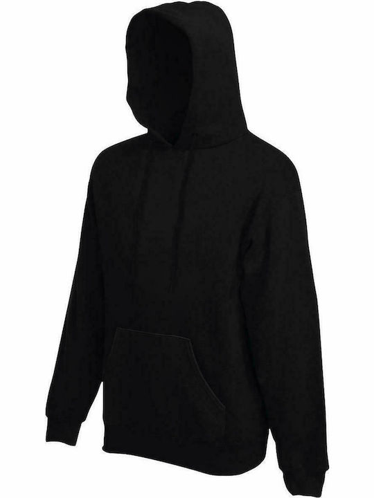 Fruit of the Loom Premium Men's Long Sleeve Promotional Sweatshirt Black