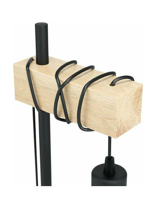 Eglo Townshend Decorative Lamp with Socket for Bulb E27 Black