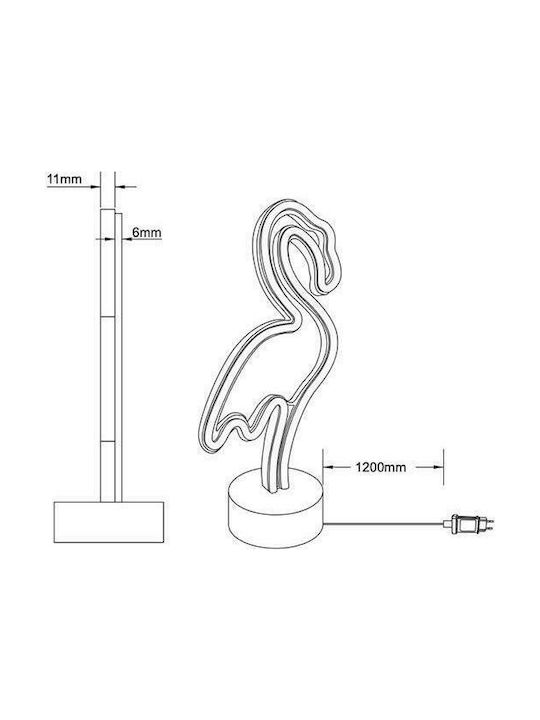 Trio Lighting Lustră Decorativă Flamingo Alb
