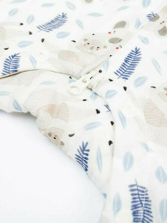 Lulujo Winter Schlafsack mit Füßen Deluxe Koala 2.5 Tog Hellblau