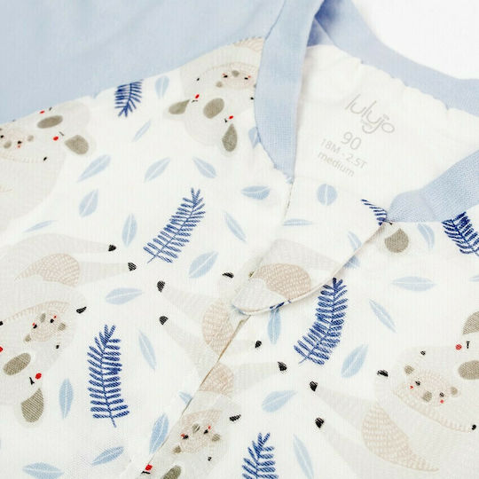 Lulujo Winter Baby Sleeping Bag Light Blue