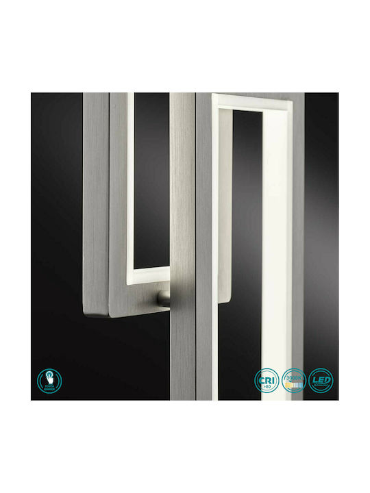 Wofi Viso Dekorative Lampe Silber