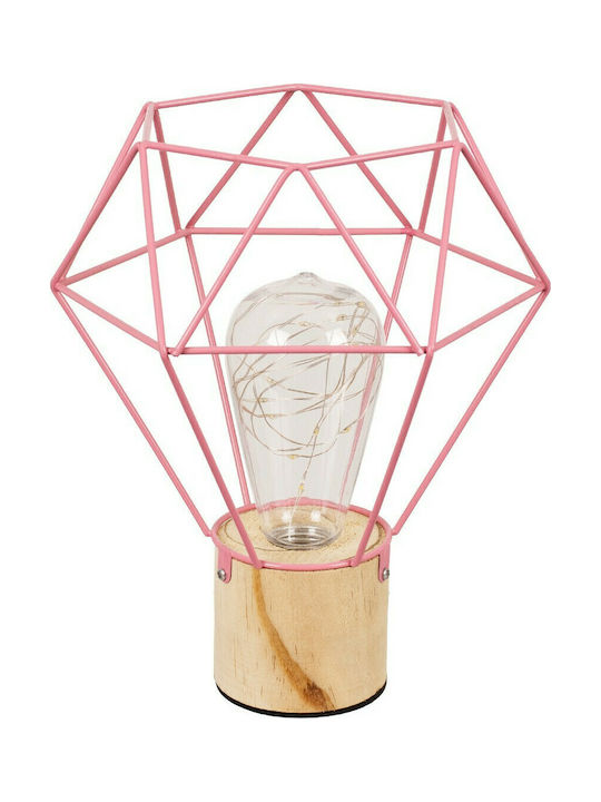 GloboStar Διακοσμητικό Φωτιστικό Antler LED Θερμό Λευκό 3000K 19x19x18.5εκ.