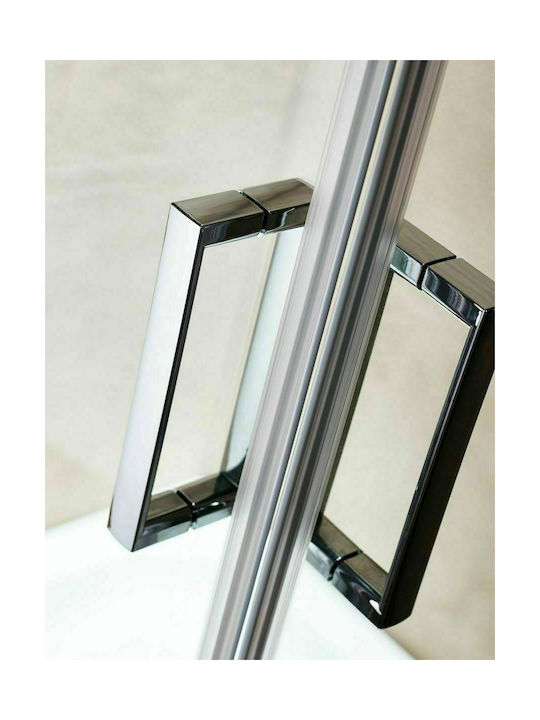 Tema New Line Καμπίνα Ντουζιέρας με Συρόμενη Πόρτα 72x100x180cm Clear Glass
