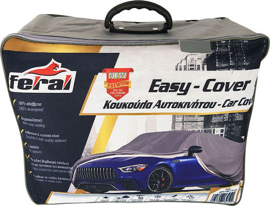 Feral Premium Covers for Car with Carrying Bag 406x165x116cm Waterproof Small