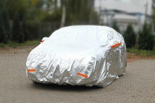 AMiO Aluminium Acoperă pentru Mașină 480x180x120cm Impermeabil Mare