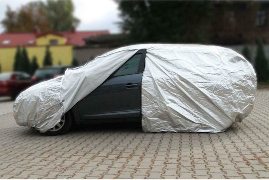 AMiO Aluminium Acoperă pentru Mașină 480x180x120cm Impermeabil Mare