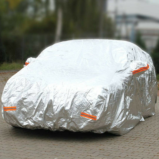 AMiO Aluminium Acoperă pentru Mașină 530x180x120cm Impermeabila XLarge