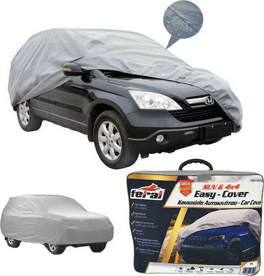 Feral Premium Car Covers with Carrying Bag 571x203x119cm Waterproof XXLarge for SUV/JEEP