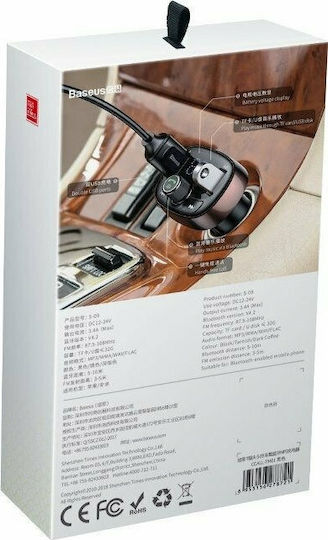 Baseus FM предавател за кола с USB / Bluetooth / MicroSD