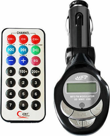 Setty FM Transmitter Αυτοκινήτου με MicroSD / USB