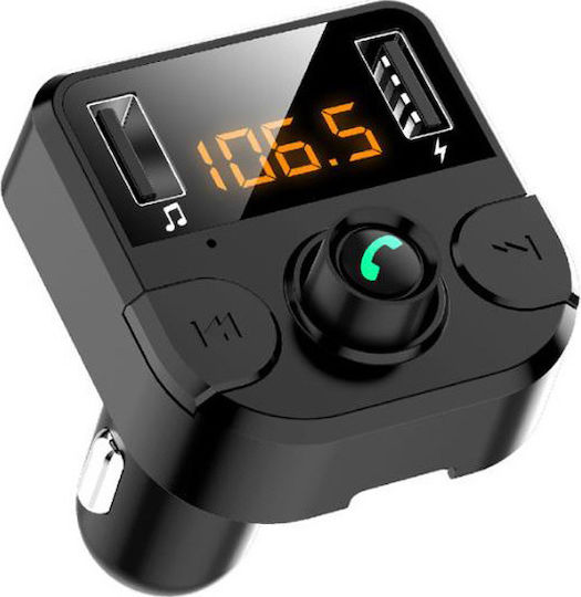 Lamtech FM предавател за кола 3-in-1 с Bluetooth / MicroSD / USB