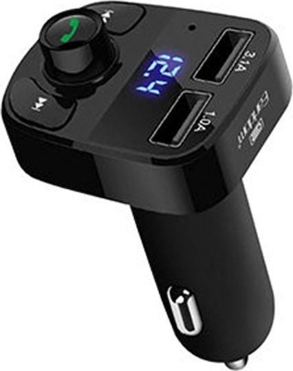 Earldom FM предавател за кола с Bluetooth / MicroSD / USB