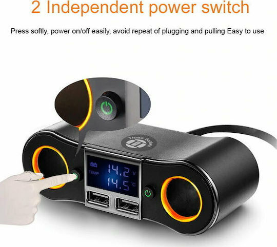 Earldom FM Transmitter Αυτοκινήτου ЕТ-M28 mit USB