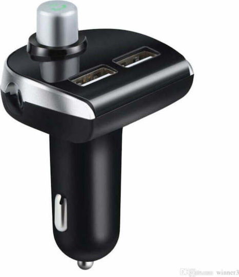 FM Transmitter Αυτοκινήτου με MicroSD / USB 2.1A