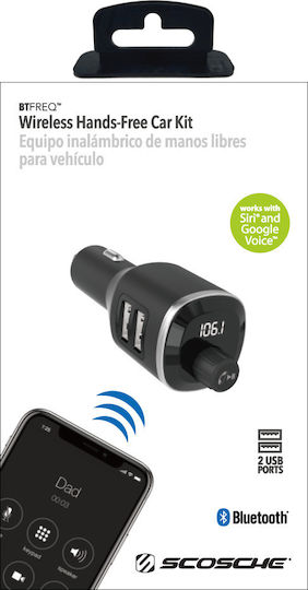 Scosche FM Transmitter Αυτοκινήτου με USB