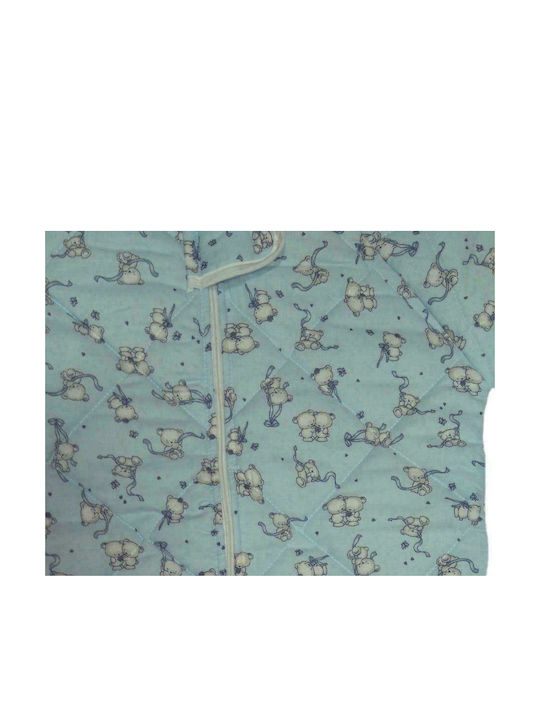 Baby Star Winter Sleeping Bag with Feet Teddy Bears No4 2.5 Tog Sky Blue
