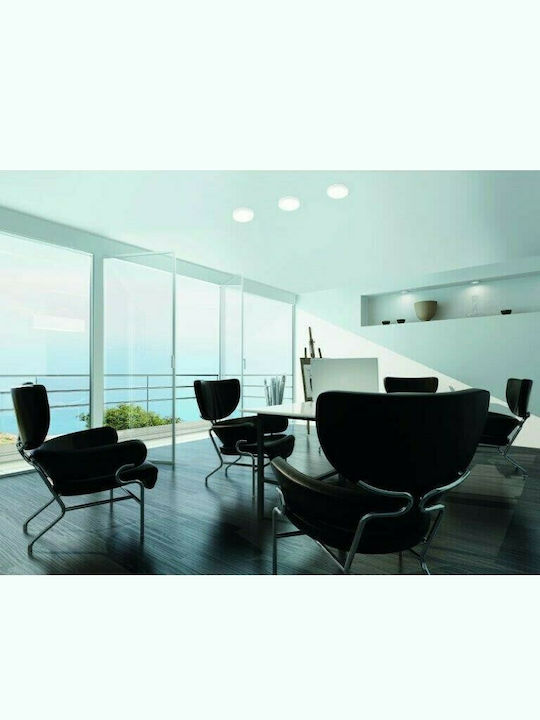 Eglo Fueva-C Round Outdoor LED Panel 21W with RGBW Lighting 30cm