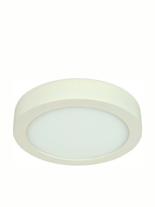 VK Lighting Rund Draußen LED Panel 18W mit Kaltweiß Licht 6000K