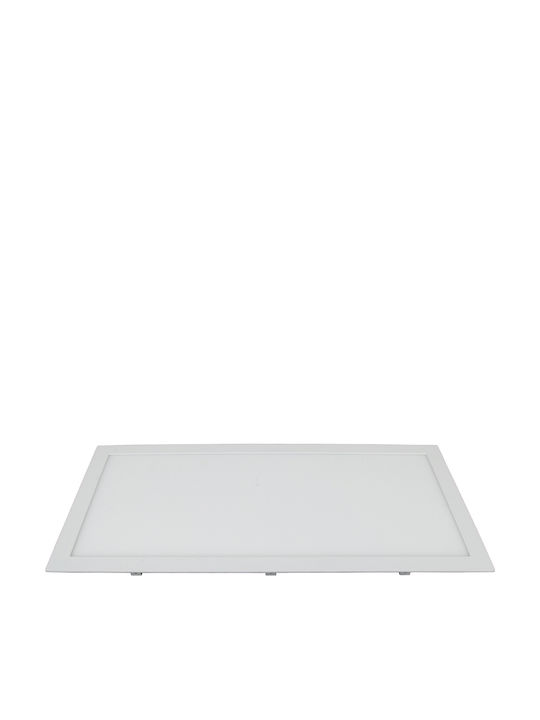 VK Lighting Rectangular Recessed LED Panel 36W with Cool White Light 6000K 60x30cm