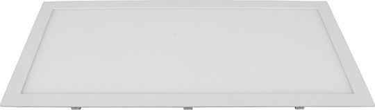VK Lighting Parallelogramm Vertieft LED Panel 36W mit Kaltweiß Licht 6000K
