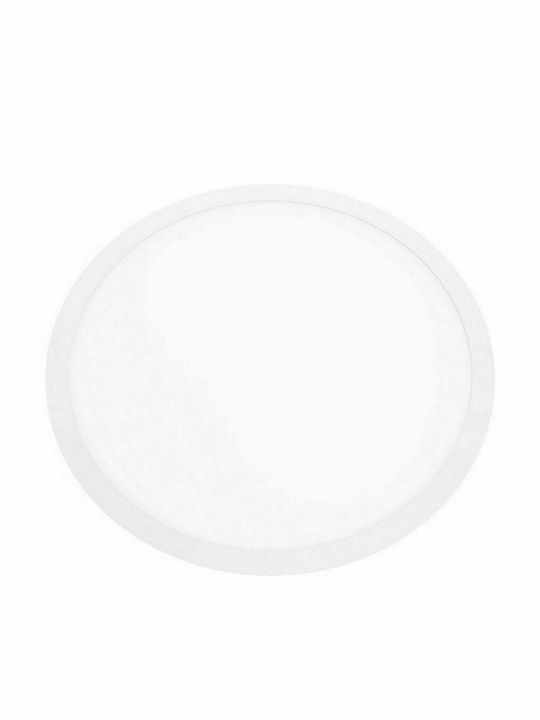 Aca Round Recessed LED Panel 48W with Natural White Light 4000K 60cm