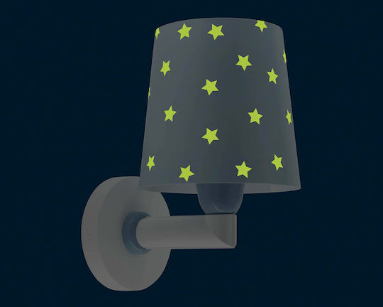 Ango Lumină de perete pentru copii Lumini LED Plastic Starlight Albastru