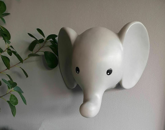 Jabadabado Plastic Kids Wall Light Elephant