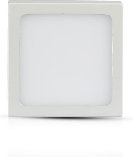 V-TAC Τετράγωνο Εξωτερικό LED Panel 6W με Ψυχρό Λευκό Φως 6400K 18x18εκ.