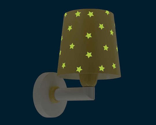 Ango Lumină de perete pentru copii Lumini LED Plastic Starlight Galben