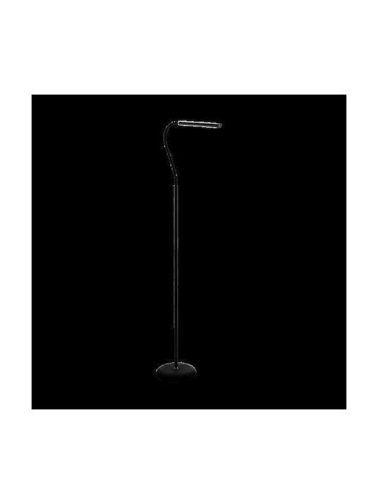 Eglo Laroa LED Φωτιστικό Δαπέδου Υ130xΜ53εκ. με Φυσικό Λευκό Φως 550lm Μαύρο