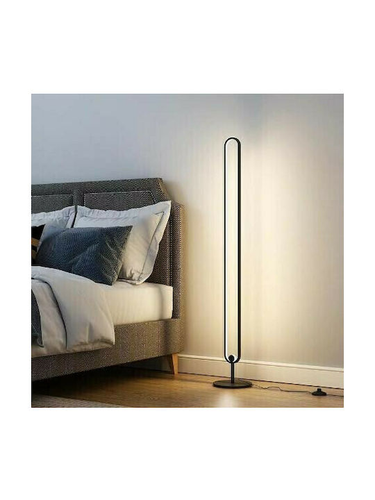 Atman Leggenda Boston Vintage LED Floor Lamp H135xW20cm. with Adjustable White Light 900lm Black