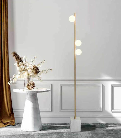 Zambelis Lights Lampă de Podea Î156cm. Auriu Zambelis Lights Lampă de Podea Î156cm. Auriu