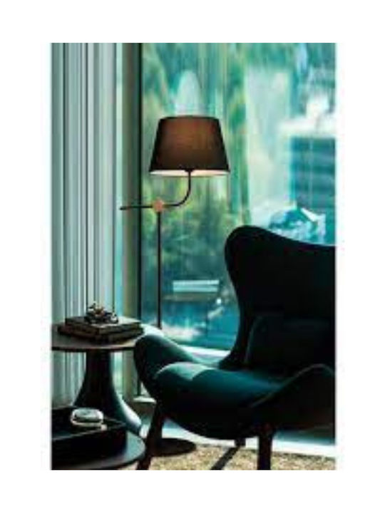 Viokef Largo Floor Lamp H150xW59cm. with Socket for Bulb E27 Gold