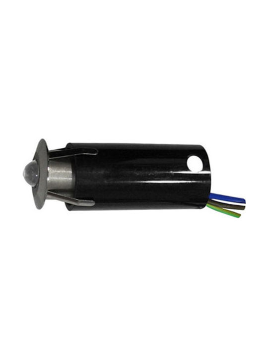Adeleq Outdoor Ceiling Spot with Integrated LED 0.6W 230V in Silver Color 3-95410