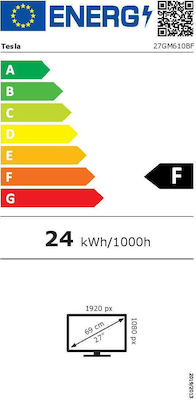Tesla Vision 27GM610BF IPS Монитор 27" FHD 1920x1080 165Hz